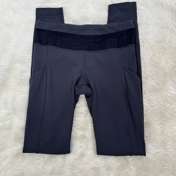 5 for $25| Lululemon Speed Logo Waistband Legging Size 4 - Picture 1 of 11